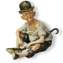 Статуэтка из фарфора Разорённый лорд