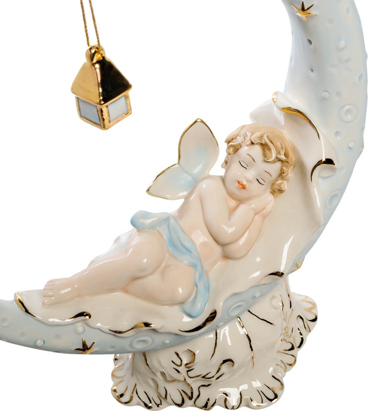 Статуэтка Мальчик на Луне Sabadin Vittorio SV-110, фотография крупным планом