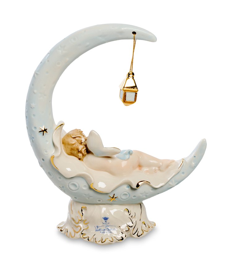 Статуэтка Мальчик на Луне Sabadin Vittorio SV-110, фотография со спины