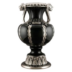 Ваза напольная черный Дракон