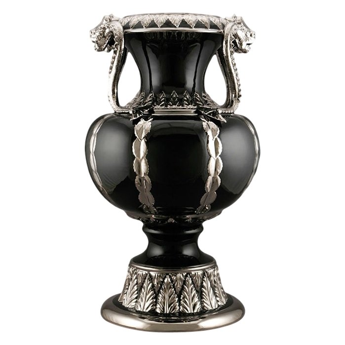 Ваза напольная черный Дракон