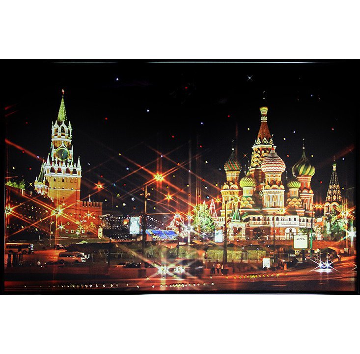 Картина ночная москва