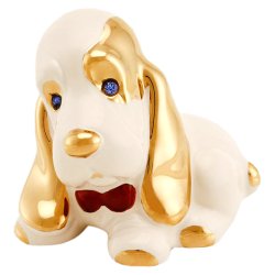 Статуэтка из керамики Щенок Бракко