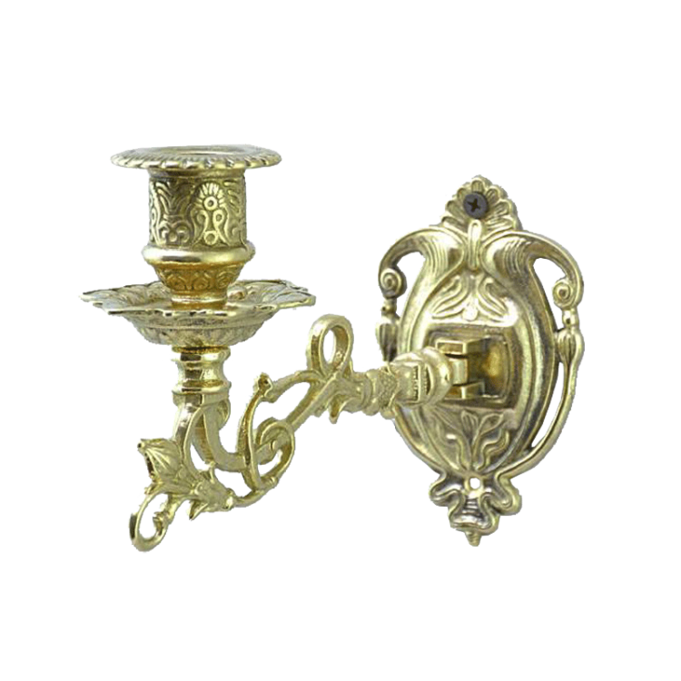 Канделябр настенный Сияние Золота на 1 свечу Alberti Livio AL-82-258