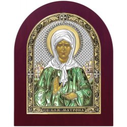 Икона Святая Матрона Московская, Размер: 12х14 см
