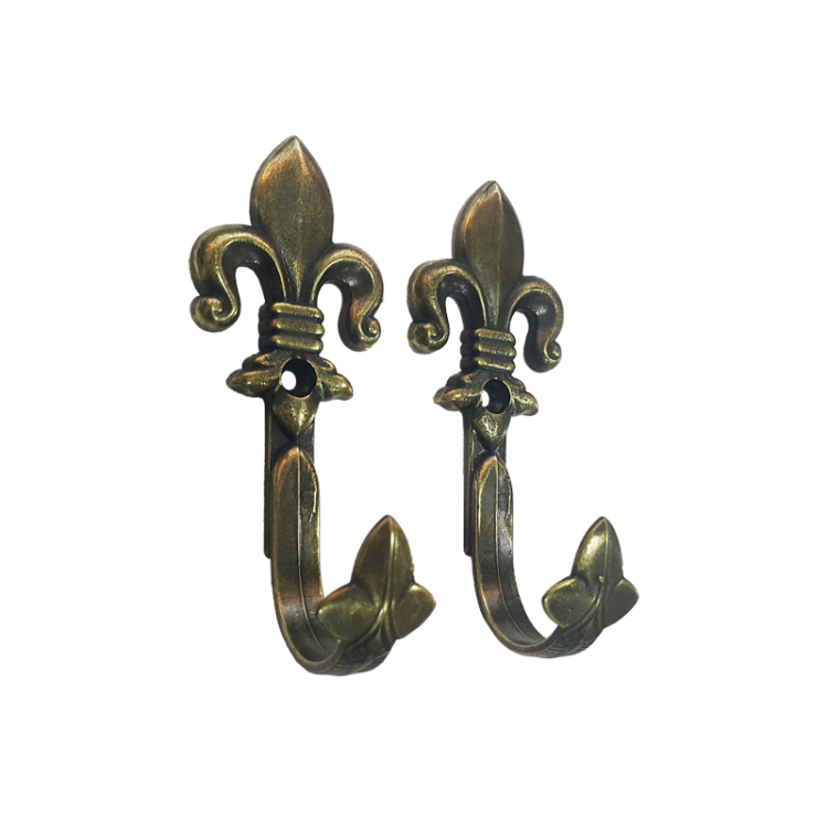 Крепление настенное Цветок крючок под Латунь Denix 13-L