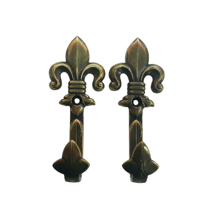 Крепление настенное Цветок крючок под Латунь Denix 13-L, фотография 2