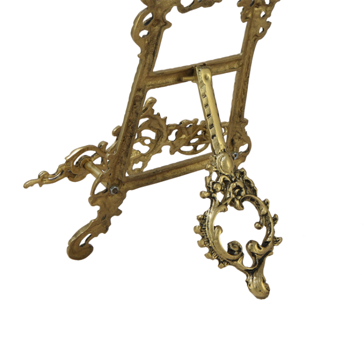 Бронзовая подставка под книгу Bello De Bronze BP-31101-D, фотография с обратной стороны