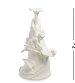 Статуэтка из фарфора с подсветкой Фея на цветке