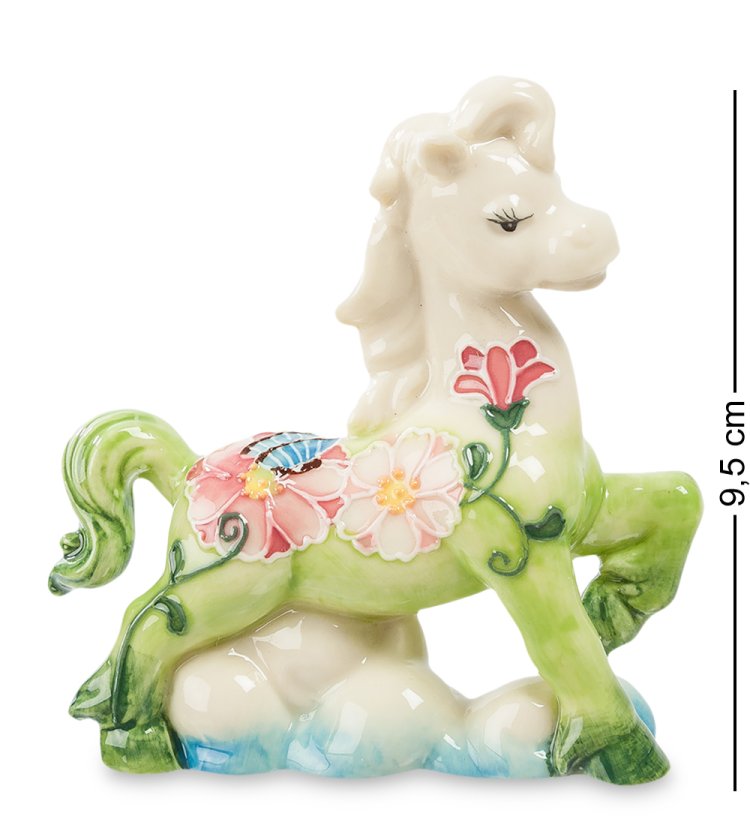 Статуэтка из фарфора Лошадка Грация Pavone JP-61/66