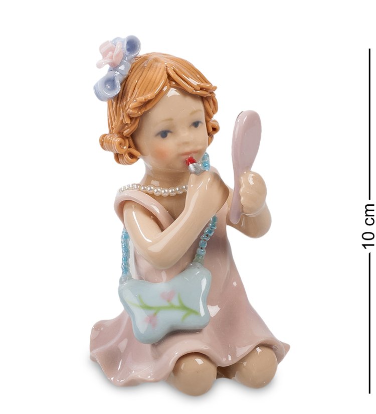 Фигурка из фарфора Маленькая модница Pavone CMS-12/12