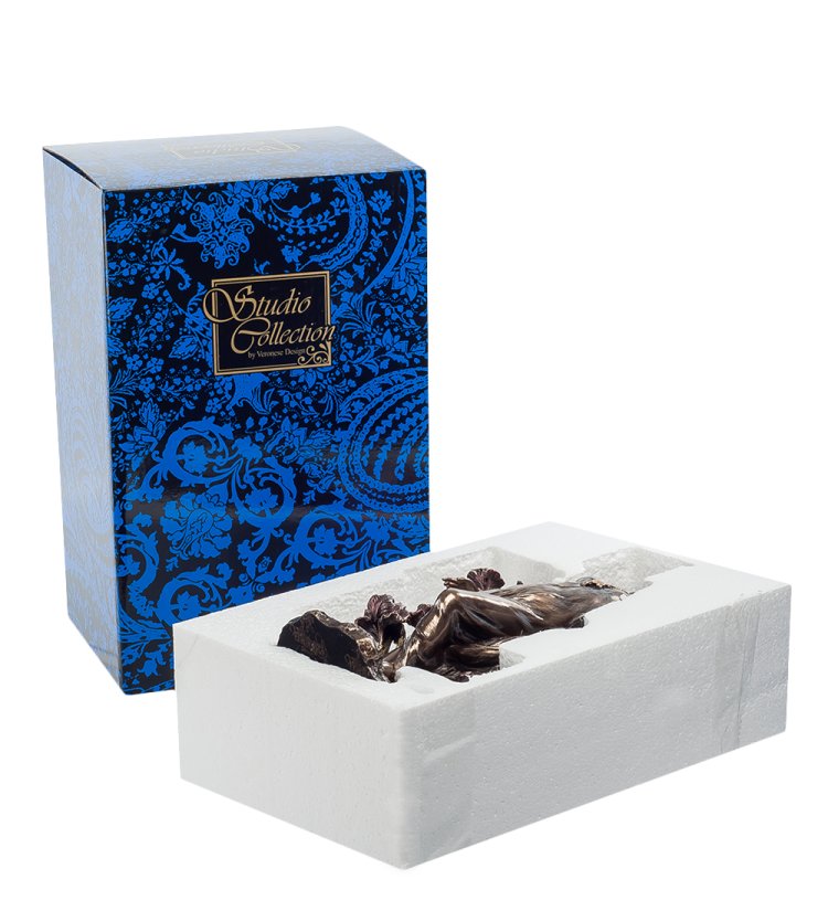 Статуэтка Медная Дама - Альфонс Муха Veronese WS-624, упаковочный вид