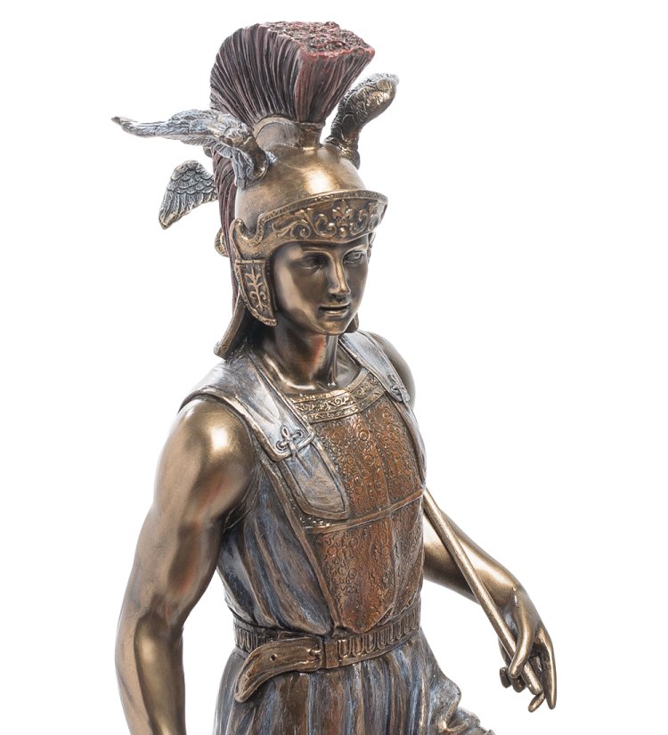 Статуэтка Медный Гермес Veronese WS-573, портретный вид