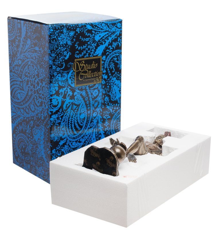 Статуэтка Медный Гермес Veronese WS-573, упаковочный вид