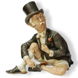 Статуэтка из фарфора После свидания