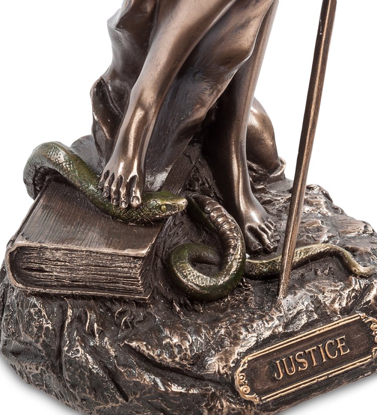 Статуэтка Фемида - Вес Правосудия Veronese WS-650/ 1, увеличенный вид деталей