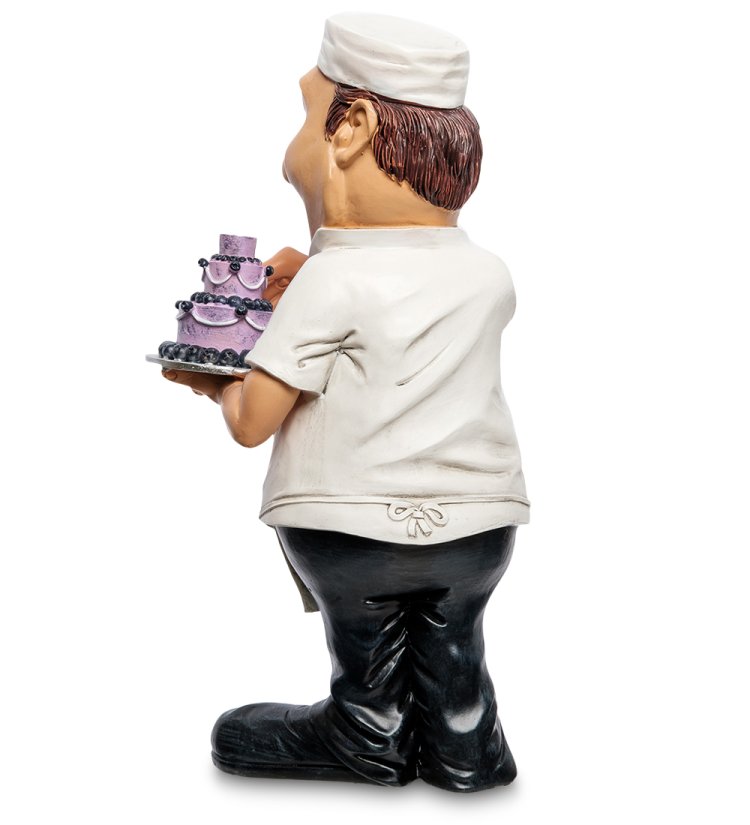Статуэтка Грустный Повар The Comical World of Stratford RV-674, оборотная сторона