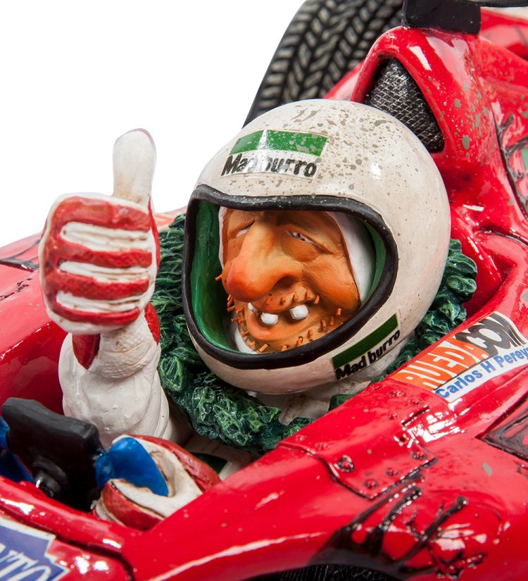 Статуэтка Машина Чемпиона - The Champion Forchino FO-85054, портретный вид