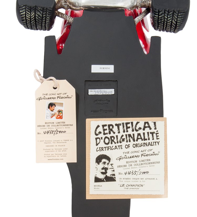 Статуэтка Машина Чемпиона - The Champion Forchino FO-85054, сертификаты