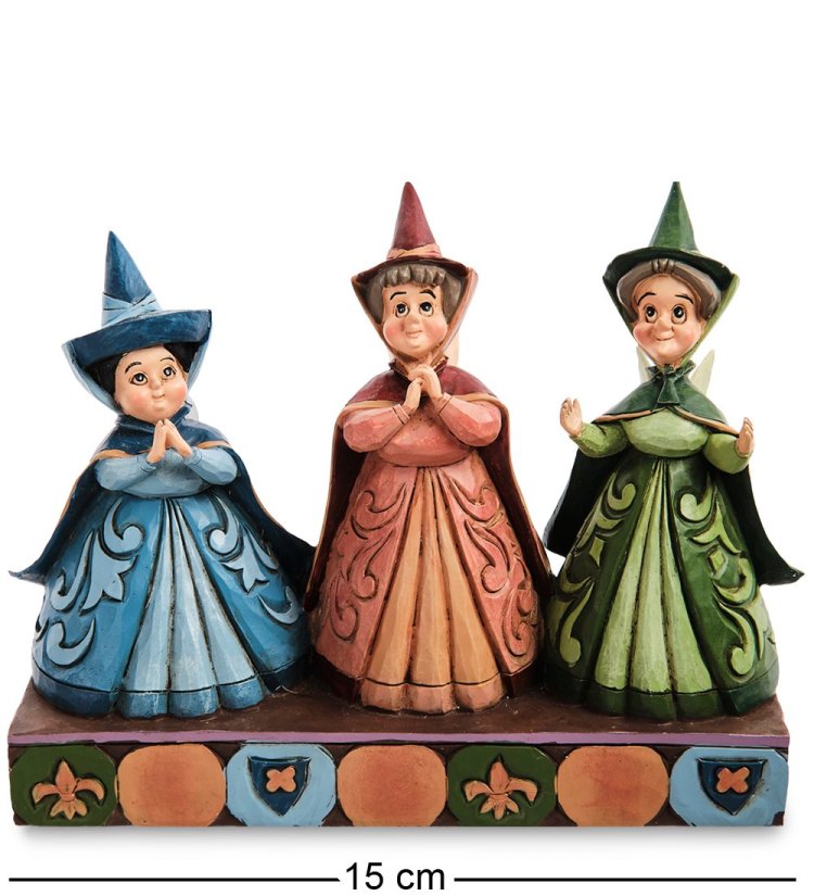 Статуэтка Три феи - Спящая Красавица Disney Traditions, портретный вид