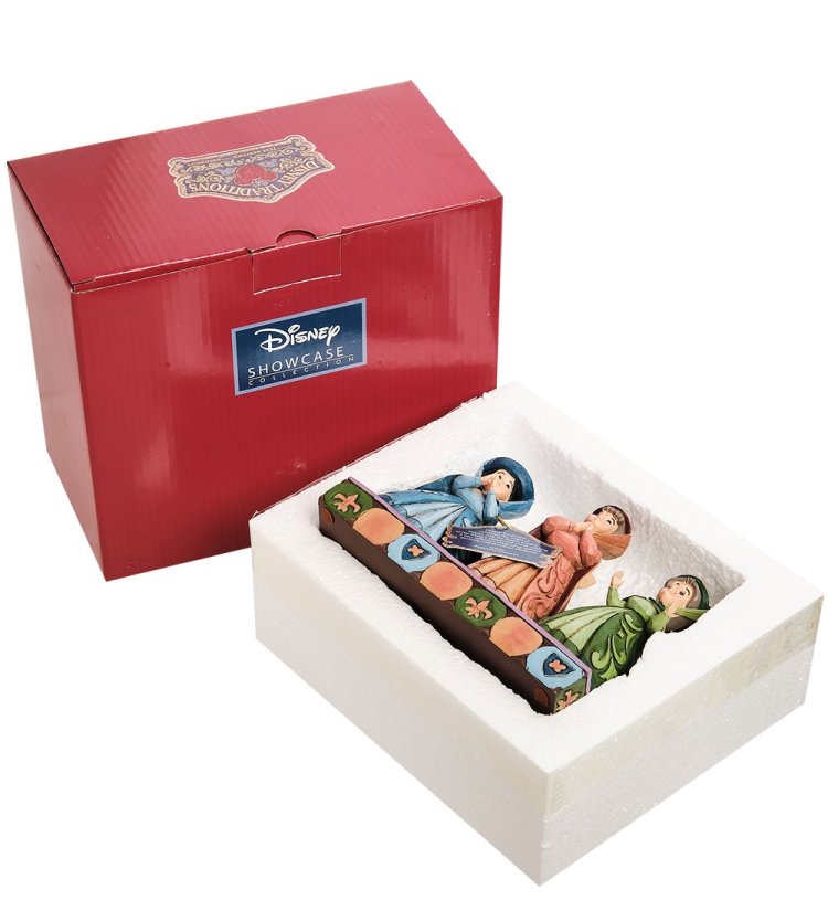 Статуэтка Три феи - Спящая Красавица Disney Traditions, упаковочный вид