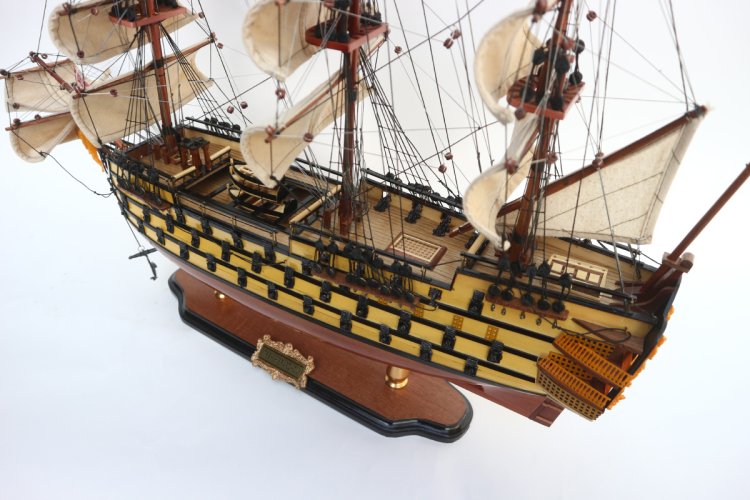 Модель парусника Трёхъ Иерархов, Россия, 74 см TS-0095-W-60, фотография 5