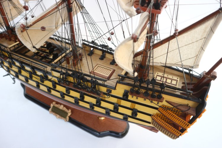 Модель парусника Трёхъ Иерархов, Россия, 74 см TS-0095-W-60, фотография 6