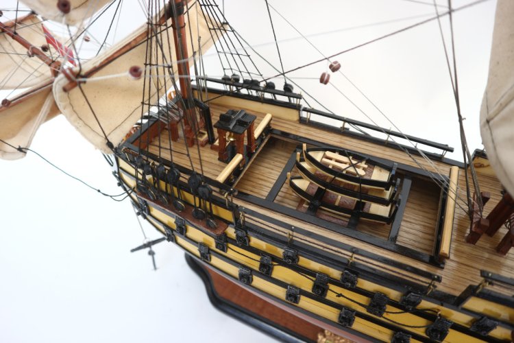 Модель парусника Трёхъ Иерархов, Россия, 74 см TS-0095-W-60, фотография 7