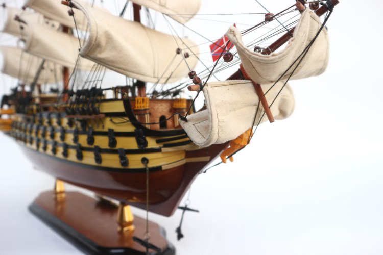 Модель парусника Трёхъ Иерархов, Россия, 74 см TS-0095-W-60, фотография 11