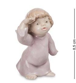 Статуэтка из фарфора Ангелочек Далеко смотрю