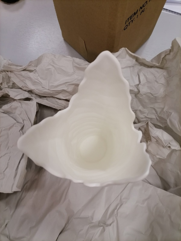 Ваза для цветов Филодендрон, фото со склада вид внутри