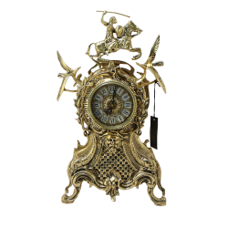 Каминные часы Каранка, золотые