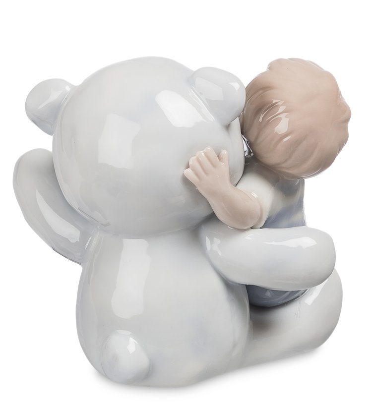 Статуэтка из фарфора Мой плюшевый друг Pavone JP-42/11, фотография со спины