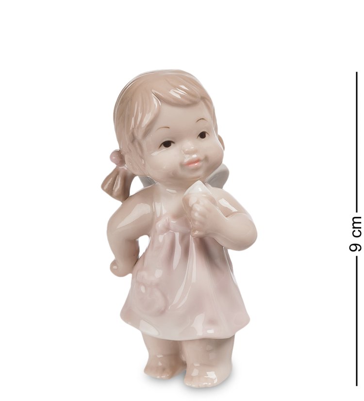 Фигурка из фарфора Ангелочек-девочка Pavone JP-36/ 3