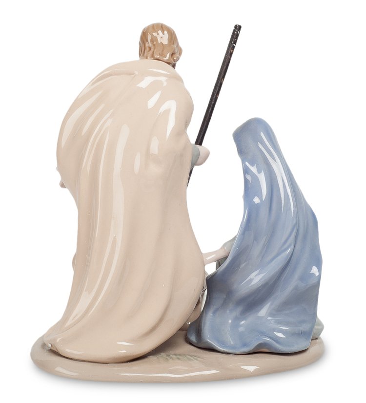 Статуэтка из керамики Рождество Христово Pavone CMS-42/ 1, фотография со спины