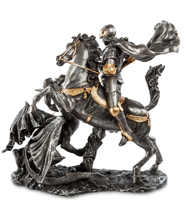 Статуэтка Св.Георгий - Истребитель Драконов Veronese WS-39, оборотная сторона