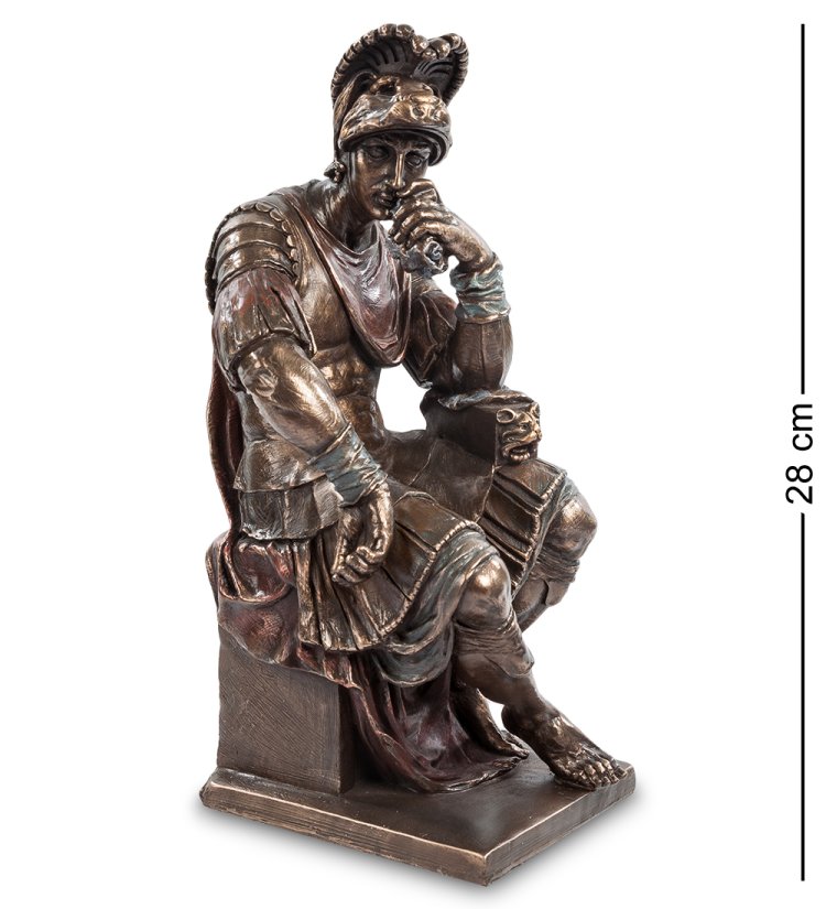Статуэтка Медный Лоренцо Медичи - Микеланджело Veronese WS-632/ 1