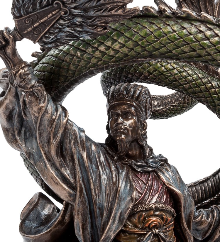 Статуэтка Китайский полководец Veronese WS-432, портретный вид