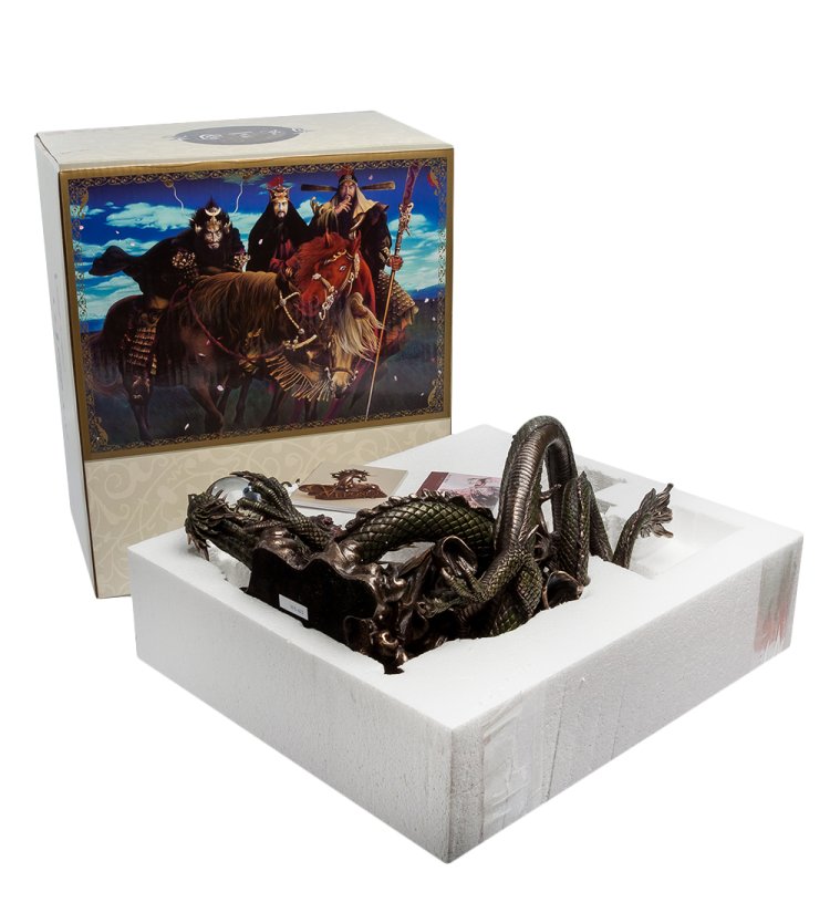 Статуэтка Китайский полководец Veronese WS-432, упаковочный вид