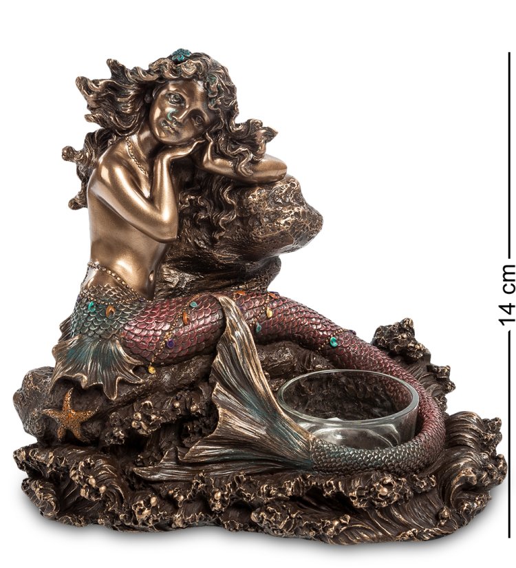 Подсвечник Русалка на берегу Veronese WS-482/ 1