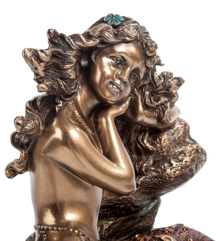 Подсвечник Русалка на берегу Veronese WS-482/ 1, портретный вид