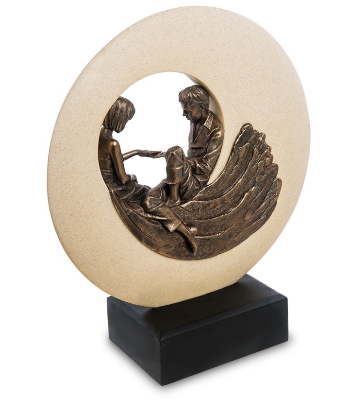 Статуэтка Круг Нежной Любви Veronese WS-973, вид профиль