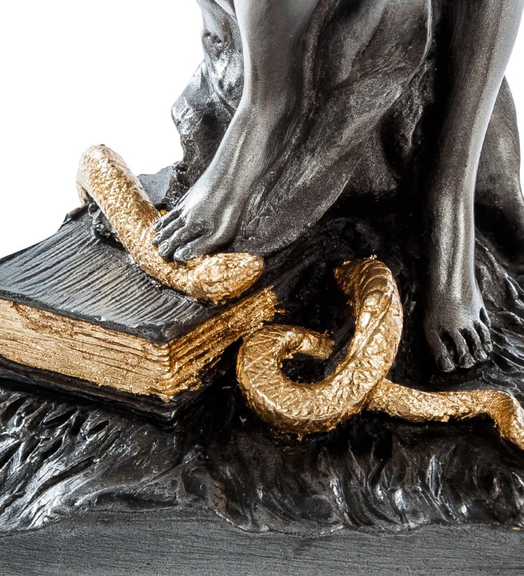 Статуэтка Фемида - Золото Правосудия Veronese WS-655, увеличенный вид деталей