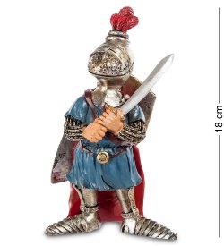 Фигурка Рыцарь На страже с красным плащем