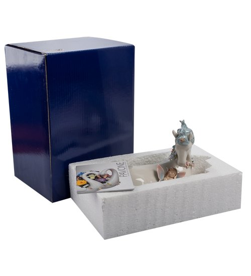 Статуэтка из керамики Единорог с феей Pavone CMS-15/ 3, упаковочный вид