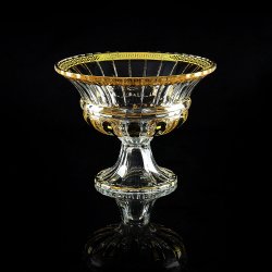 Конфетница из хрусталя на ножке Decor