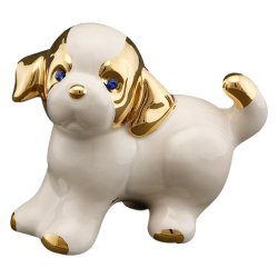 Статуэтка из керамики Стоящий щенок
