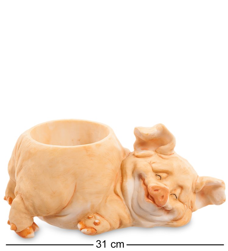 Кашпо Цветочный поросёнок Sealmark GG-5306-LB