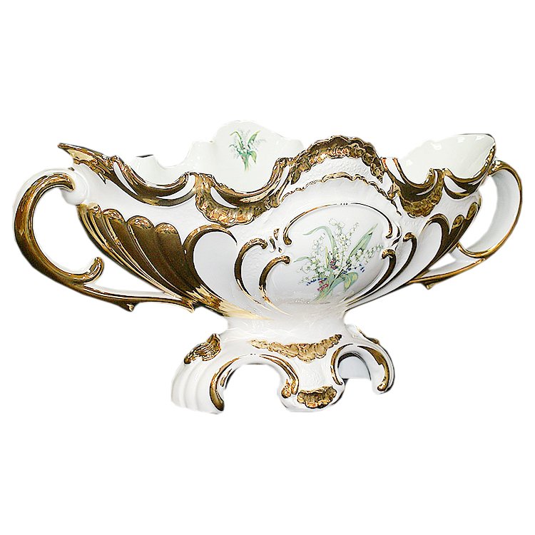 Ваза для фруктов в стиле Барокко Ландыши