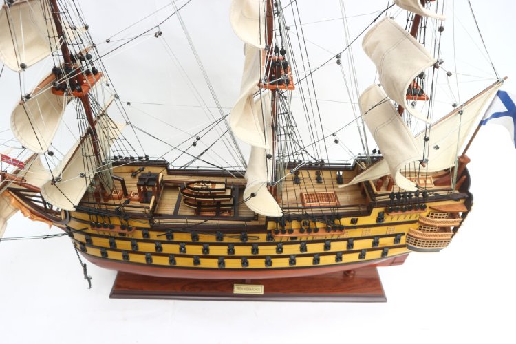 Модель парусника Трёхъ Иерархов, Россия, 85 см TS-0095-W-80, фотография 7